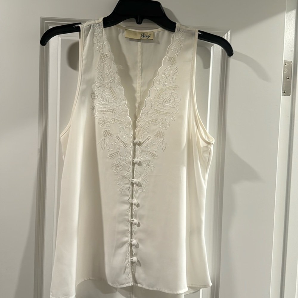 Off white blouse